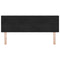 vidaXL Headboard Wall-mounted with Headboard Black 160 cm Velvet