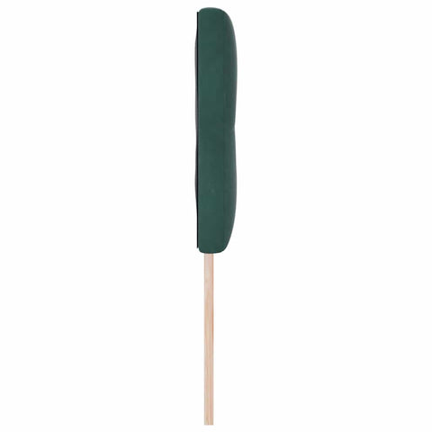 vidaXL Headboard Wall-mounted with Headboard Dark green 160 cm Velvet