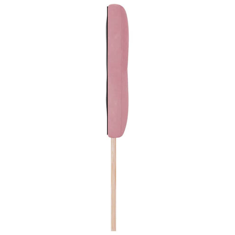 vidaXL Headboard Wall-mounted with Headboard Manual Pink 160 cm Velvet