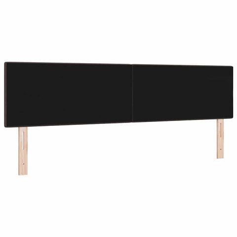 vidaXL Headboard Height Adjustable Manual Dark brown 180 cm Fabric
