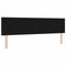 vidaXL Headboard Height Adjustable Manual Dark brown 180 cm Fabric
