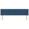 vidaXL Headboard Height Adjustable with Headboard Blue 180 cm Fabric