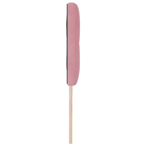 vidaXL Headboard Wall-mounted with Headboard Manual Pink 180 cm Velvet