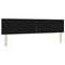 vidaXL Headboard Height Adjustable Manual Light grey 200 cm Fabric