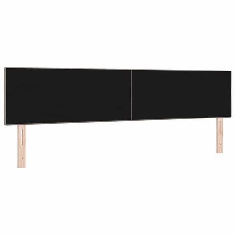 vidaXL Headboard Height Adjustable with Headboard Taupe 200 cm Fabric