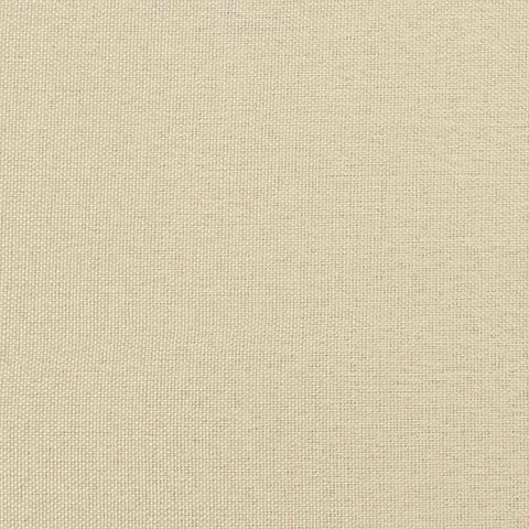 vidaXL Headboard Height Adjustable with Headboard Cream 200 cm Fabric