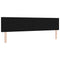 vidaXL Headboard Wall-mounted with Headboard Black 200 cm Velvet
