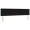 vidaXL Headboard Wall-mounted with Headboard Dark blue 200 cm Velvet