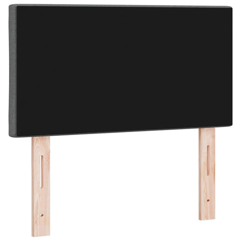 vidaXL Fabric Headboard Geometric Manual Dark Grey 80 cm Fabric