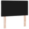 vidaXL Fabric Headboard Geometric with Headboard Black 80 cm Fabric