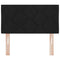 vidaXL Fabric Headboard Geometric with Headboard Black 80 cm Fabric