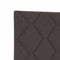 vidaXL Fabric Headboard Geometric Manual Dark brown 80 cm Fabric