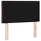 vidaXL Fabric Headboard Geometric Manual Dark brown 80 cm Fabric