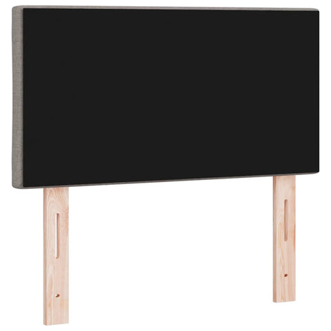 vidaXL Fabric Headboard Geometric with Headboard Taupe 80 cm Fabric