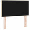vidaXL Fabric Headboard Geometric with Headboard Cream 80 cm Fabric