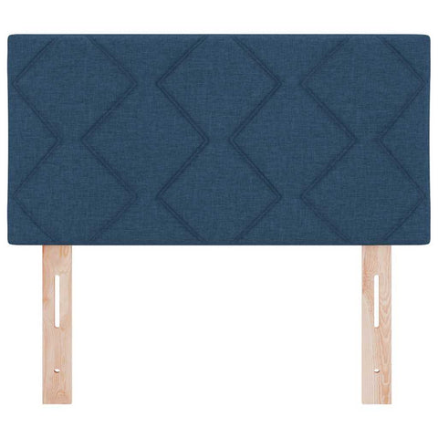 vidaXL Fabric Headboard Geometric with Headboard Blue 80 cm Fabric