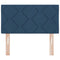 vidaXL Fabric Headboard Geometric with Headboard Blue 80 cm Fabric