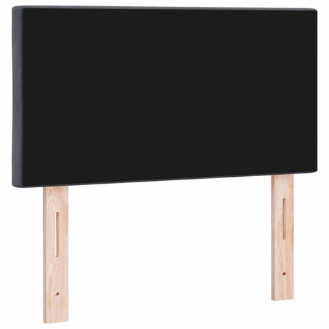 vidaXL Headboard Wall-mounted Geometric Manual Dark grey 80 cm Velvet