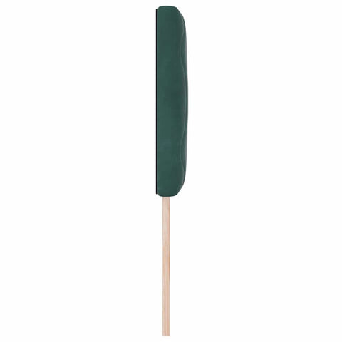 vidaXL Headboard Wall-mounted Geometric Manual Dark green 80 cm Velvet
