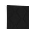 vidaXL Fabric Headboard Geometric with Headboard Black 90 cm Fabric