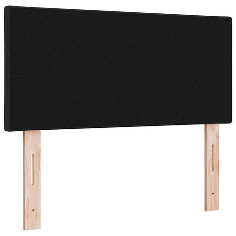 vidaXL Fabric Headboard Geometric with Headboard Black 90 cm Fabric