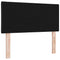 vidaXL Fabric Headboard Geometric with Headboard Black 90 cm Fabric
