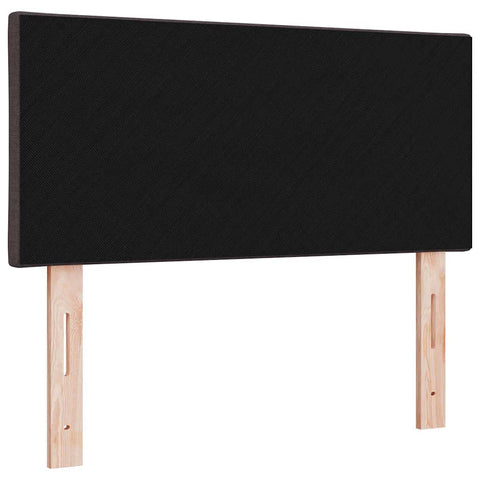 vidaXL Fabric Headboard Geometric Manual Dark brown 90 cm Fabric