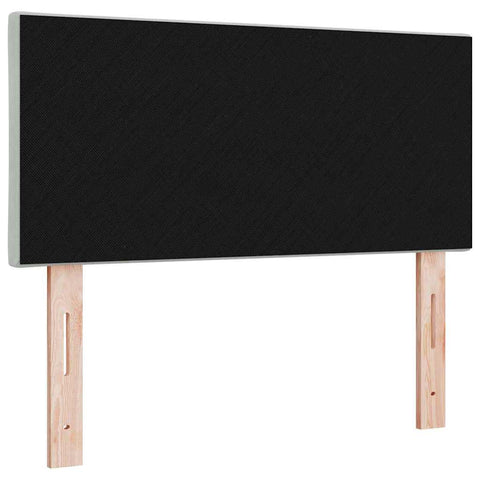vidaXL Headboard Wall-mounted Geometric Manual Light grey 90 cm Velvet