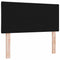 vidaXL Headboard Wall-mounted Geometric Manual Black 90 cm Velvet