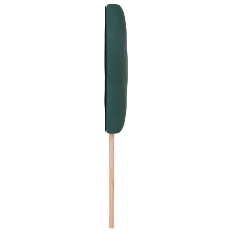 vidaXL Headboard Wall-mounted Geometric Manual Dark green 90 cm Velvet