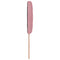 vidaXL Headboard Wall-mounted Geometric Manual Pink 90 cm Velvet