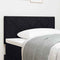 vidaXL Fabric Headboard Geometric with Headboard Black 100 cm Fabric