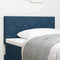 vidaXL Fabric Headboard Geometric with Headboard Blue 100 cm Fabric