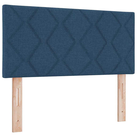 vidaXL Fabric Headboard Geometric with Headboard Blue 100 cm Fabric