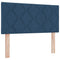 vidaXL Fabric Headboard Geometric with Headboard Blue 100 cm Fabric