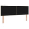 vidaXL Fabric Headboard Geometric with Headboard Cream 160 cm Fabric