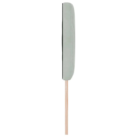 vidaXL Headboard Wall-mounted Geometric Light grey 160 cm Velvet