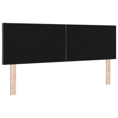 vidaXL Headboard Wall-mounted Geometric Manual Dark grey 160 cm Velvet