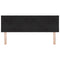 vidaXL Headboard Wall-mounted Geometric Manual Black 160 cm Velvet