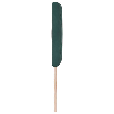vidaXL Headboard Wall-mounted Geometric Dark green 160 cm Velvet