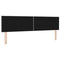 vidaXL Headboard Wall-mounted Geometric Light grey 180 cm Velvet