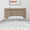 vidaXL Headboard Wall-mounted with Headboard Cappuccino 90 cm PVC