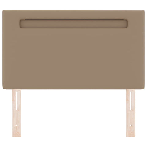 vidaXL Headboard Wall-mounted with Headboard Cappuccino 90 cm PVC
