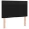 vidaXL Headboard Wall-mounted with Headboard Manual Black 100 cm PVC