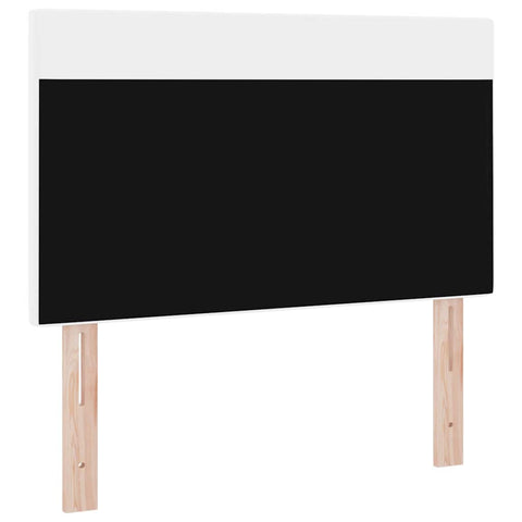vidaXL Headboard Wall-mounted with Headboard Manual White 100 cm PVC