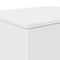 vidaXL Storage Cabinet White 127 x 41 x 40 cm Engineered wood