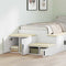 vidaXL Storage Cabinet White 127 x 41 x 40 cm Engineered wood
