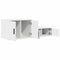 vidaXL Storage Cabinet White 127 x 41 x 40 cm Engineered wood