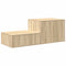 vidaXL Storage Cabinet Sonoma oak 127 x 41 x 40 cm Engineered wood