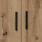 vidaXL Storage Cabinet Artisan oak 127 x 41 x 40 cm Engineered wood